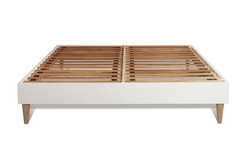 Ensemble Matelas Sommier 135x200 cm - Sommier Blanc (en kit) - Flexy