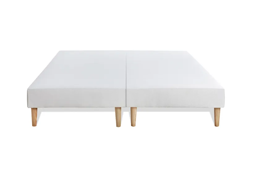 Ensemble Matelas Sommier 180x200 cm - 2 Sommiers Blanc - Active