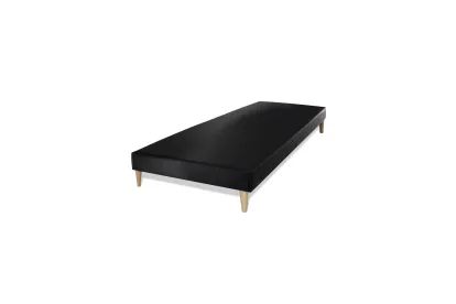 Pack lit complet 180x200 cm - Matelas + 2 Sommiers noirs + 2 oreillers + Couette - Active