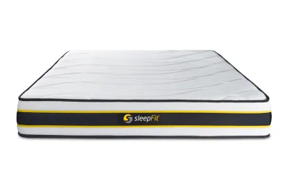 Matelas 140x220 cm Ressorts ensachés et Mémoire de forme - Flexy